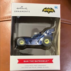 Hallmark Bam the Batmobile Ornament